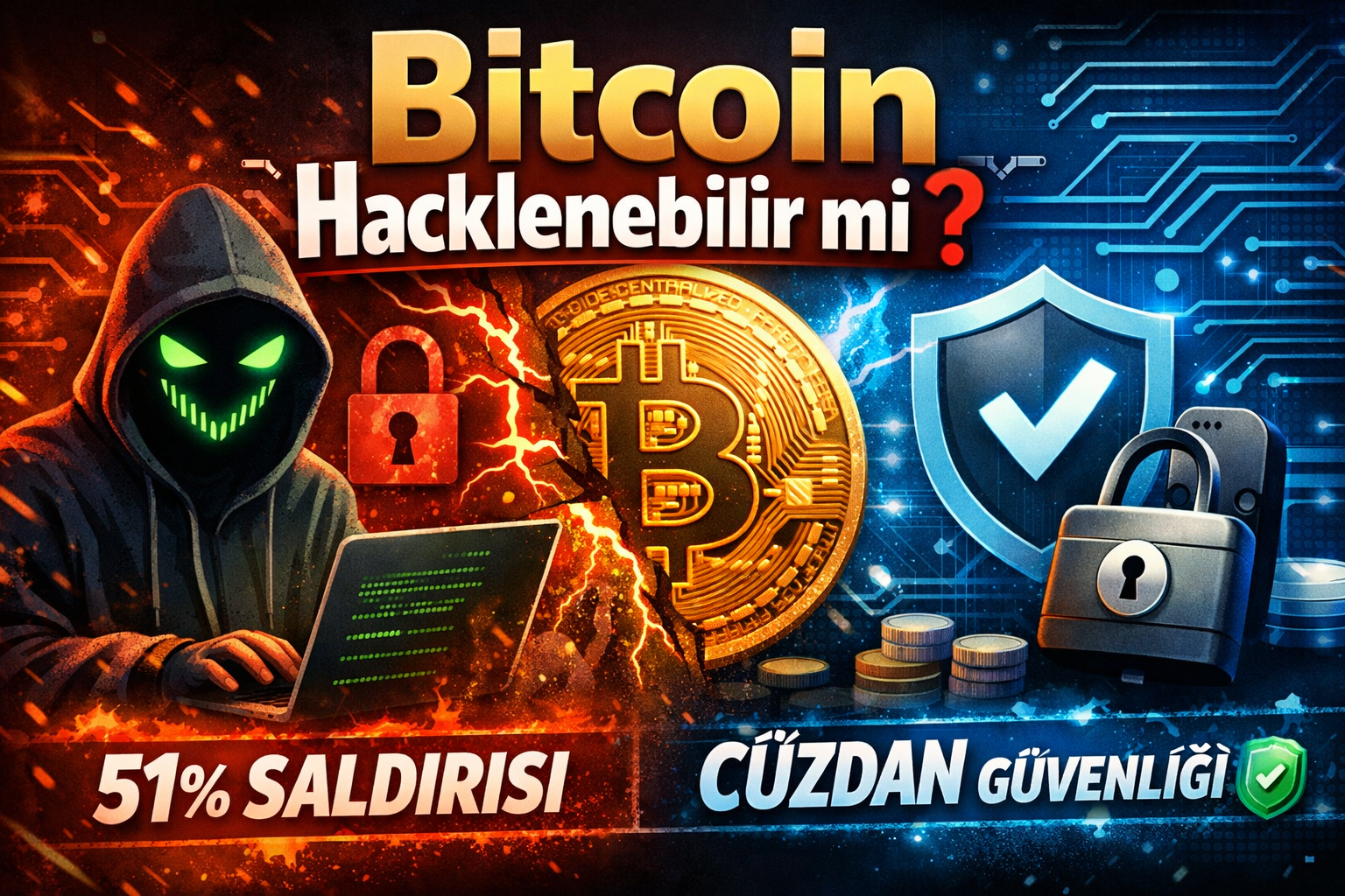 Bitcoin hacklenebilir mi? Gerçek riskler, mitler ve güvenli kullanım rehberi