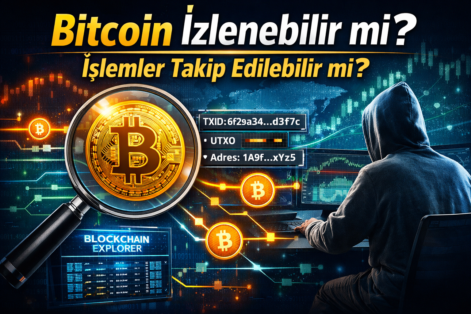 Bitcoin İzlenebilir mi? İşlemler Takip Edilebilir mi?