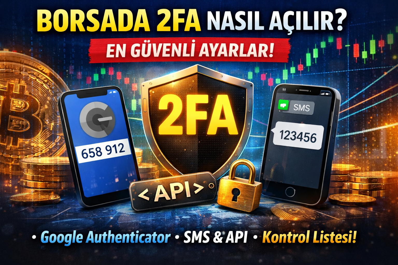 Kripto Borsası 2FA Ayarları: Google Authenticator, Authy ve SMS Karşılaştırması