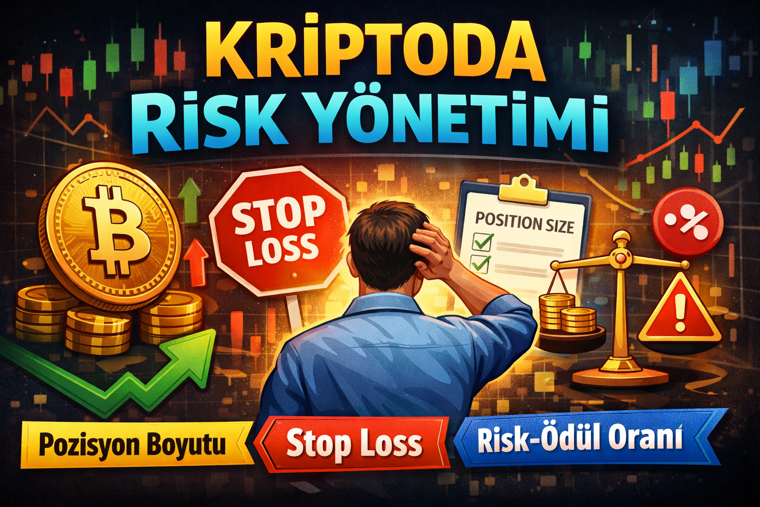Kriptoda Risk Yönetimi: Pozisyon Boyutu ve Stop Loss ile Sermayeyi Korumak