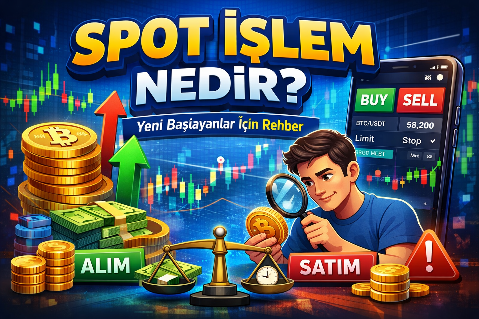 Spot İşlem Nedir? Yeni Başlayanlar İçin Örnekli ve Hatasız Rehber