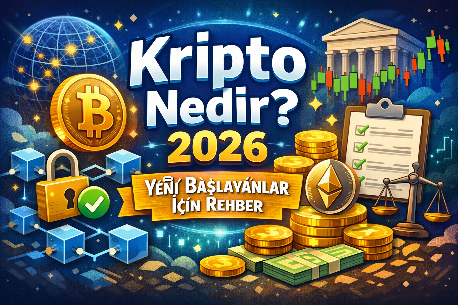 Kripto Nedir? 2026 Güncel Rehber: Yeni Başlayanlar İçin Net ve Güvenli Başlangıç